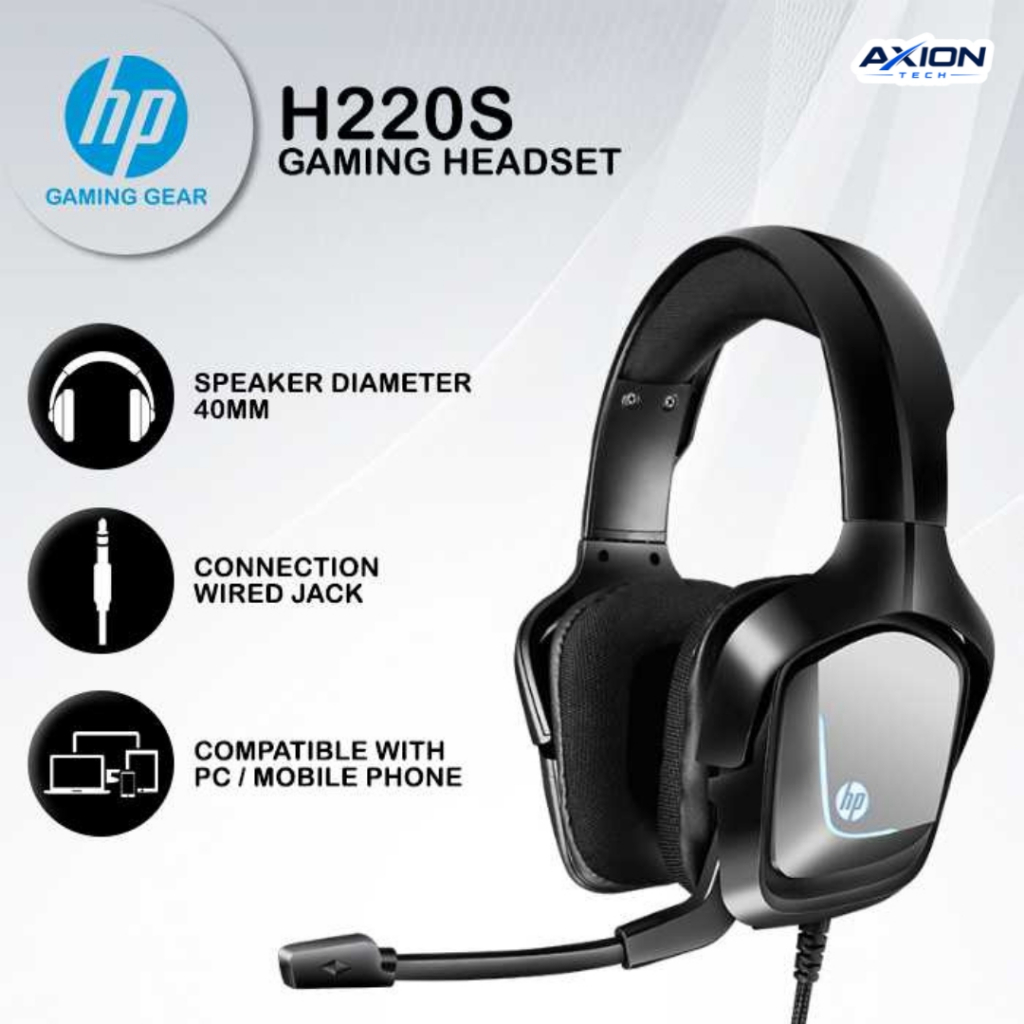 Headset Gaming HP H220S - Mobile  PC Headset With Single Jack