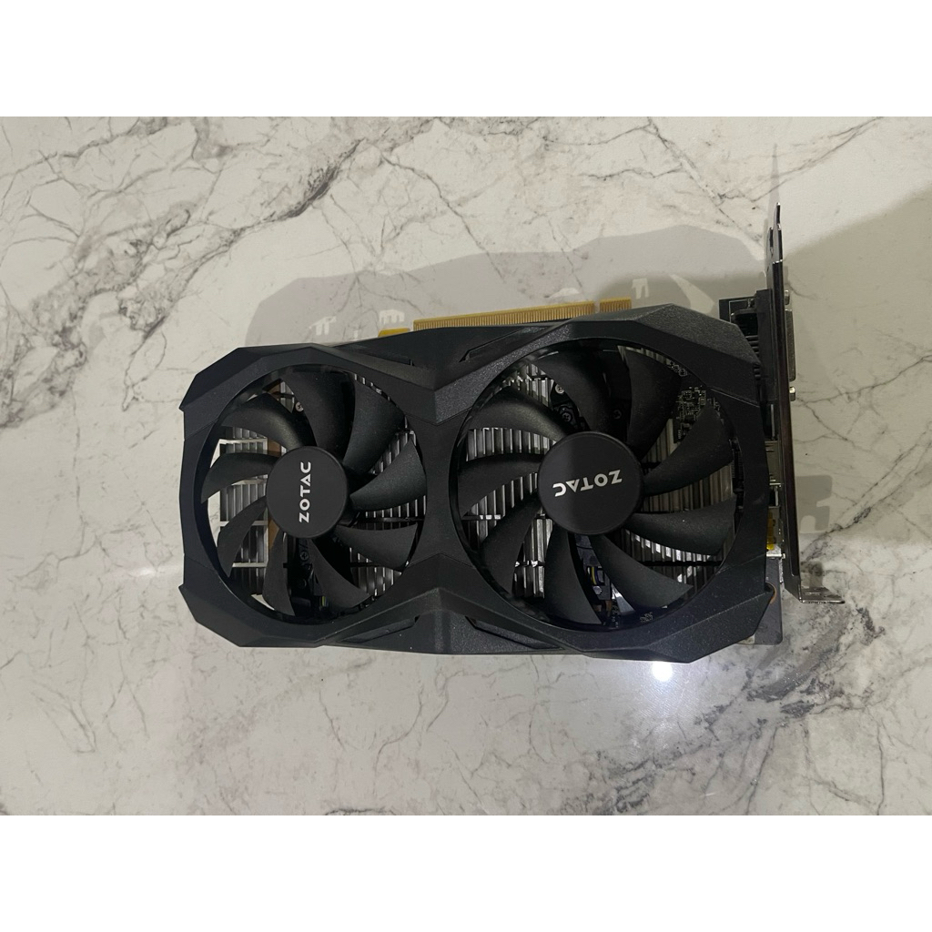 VGA zotac gtx 1660 super 6gb dual fan 192 bit