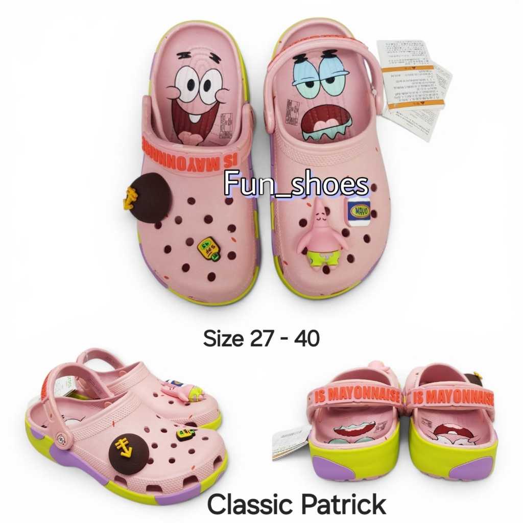 Sandal Crocs Patrick SANDAL CROCS DEWASA DAN ANAK - ANAK