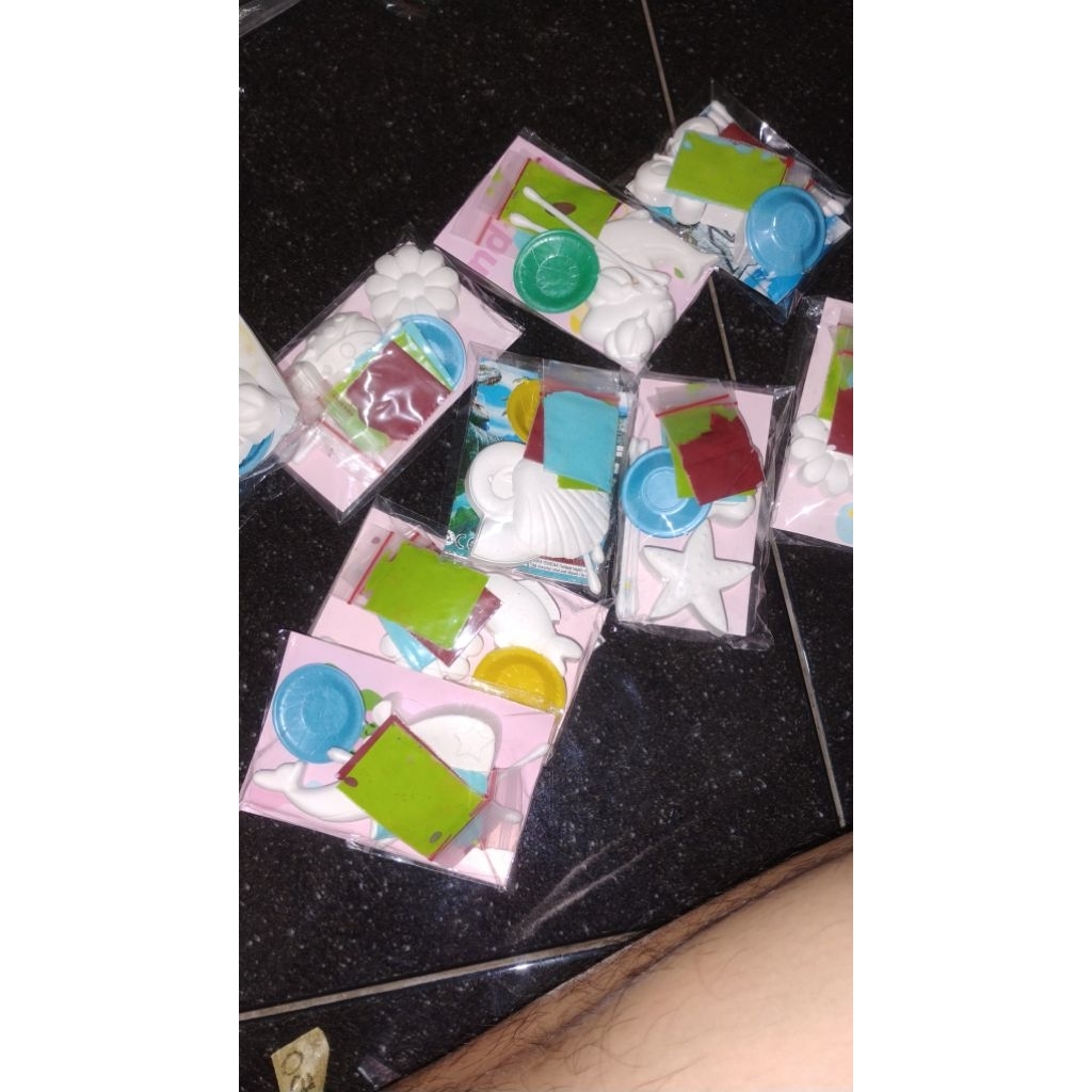 MAINAN MEWARNAI ANAK GYPSUM/SOUVENIR ULANG TAHUN