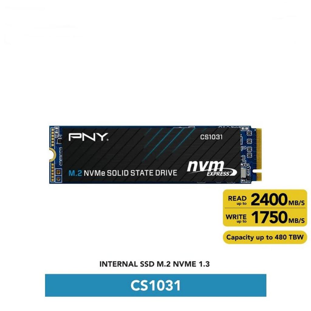 PNY CS1031 M.2 NVME 500GB - Gen3x4 SSD