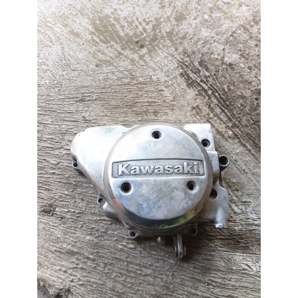 cover bak mesin kiri tutup magnet binter merzy platina kz200 kz 200 original