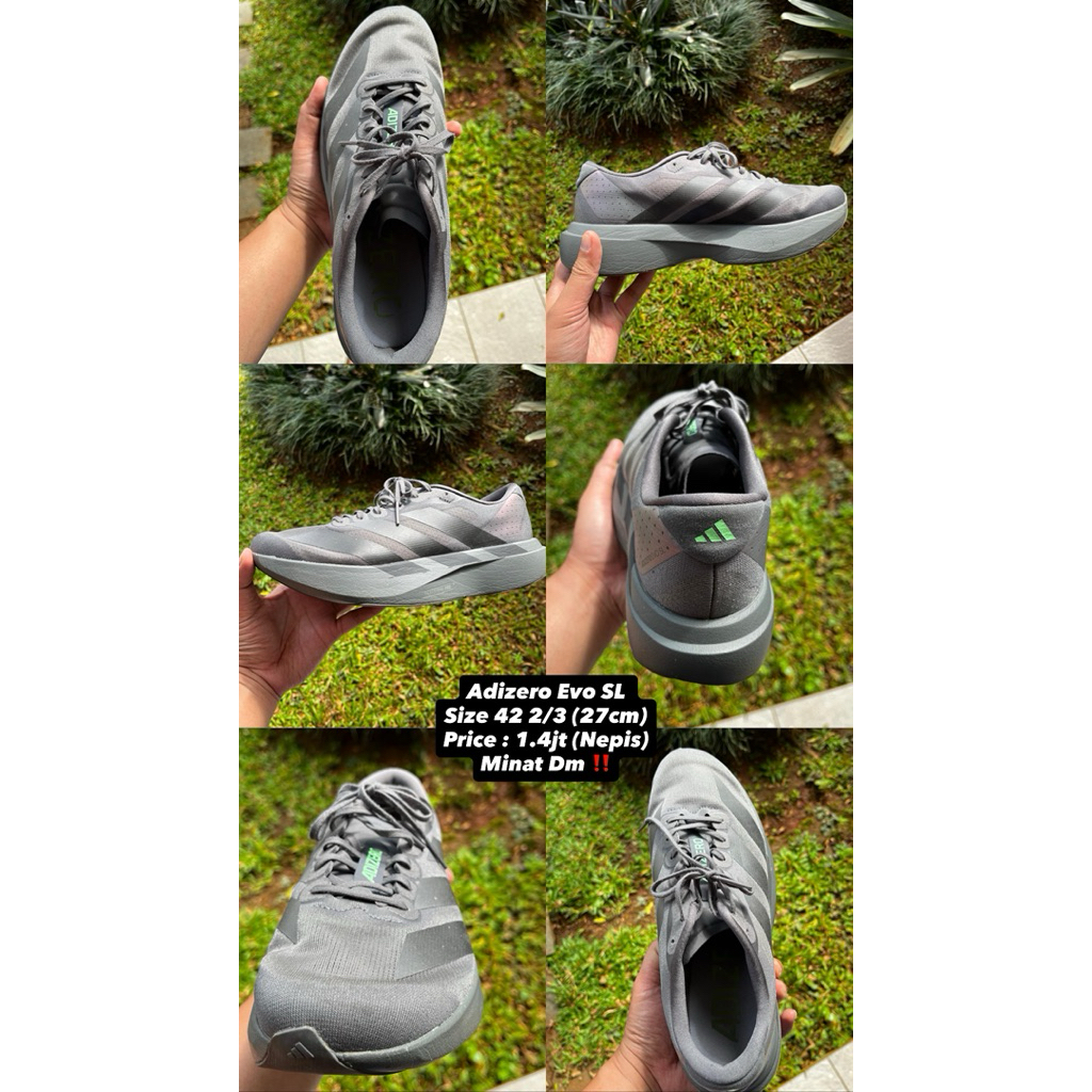 PRELOVED SEPATU ADIZERO & KANKY