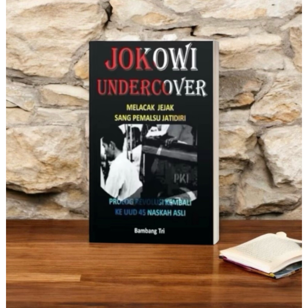 Buku Jokowi Undercover Melacak Jejak Sang Pemalsu Jatidiri