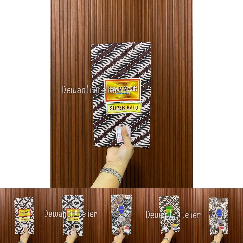 Jarik Lembaran /Jarik Motif Nuansa Putih Halus Adem