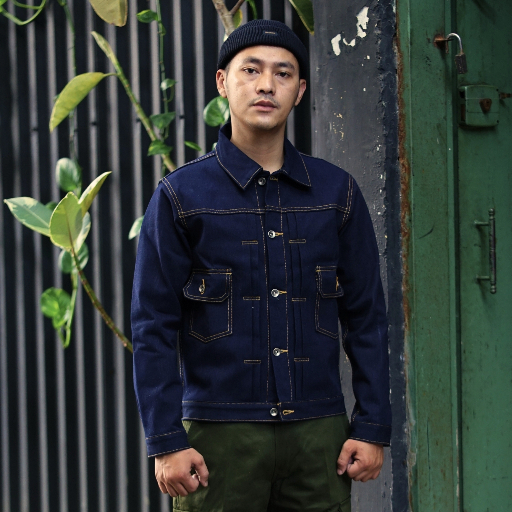 Ecstatic Supply - Railstone 14oz Sanforized Type II Jacket - Denim Jacket