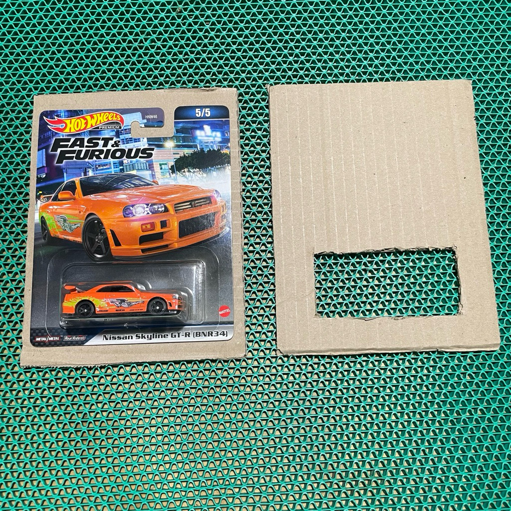 Kardus Protektor Hotwheels