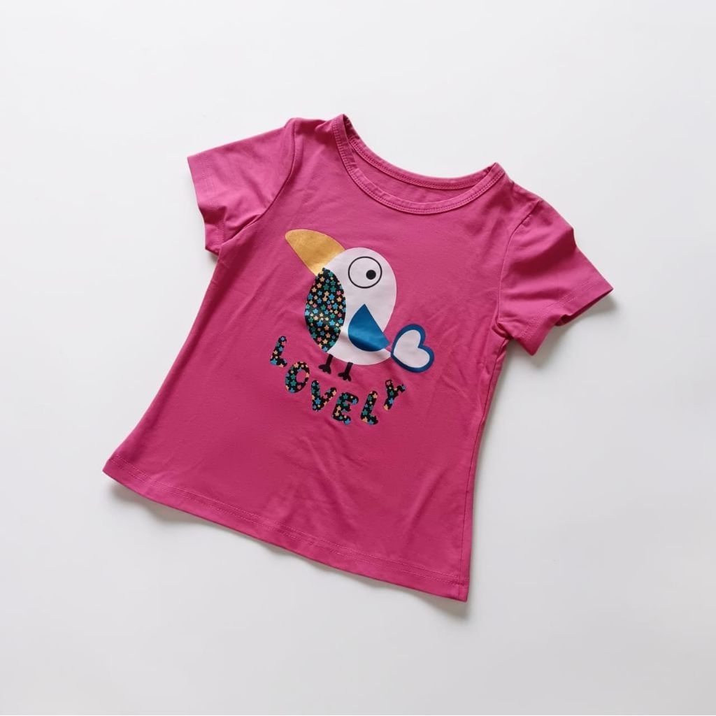[Preloved] Baju Anak Pink Fuschia Top