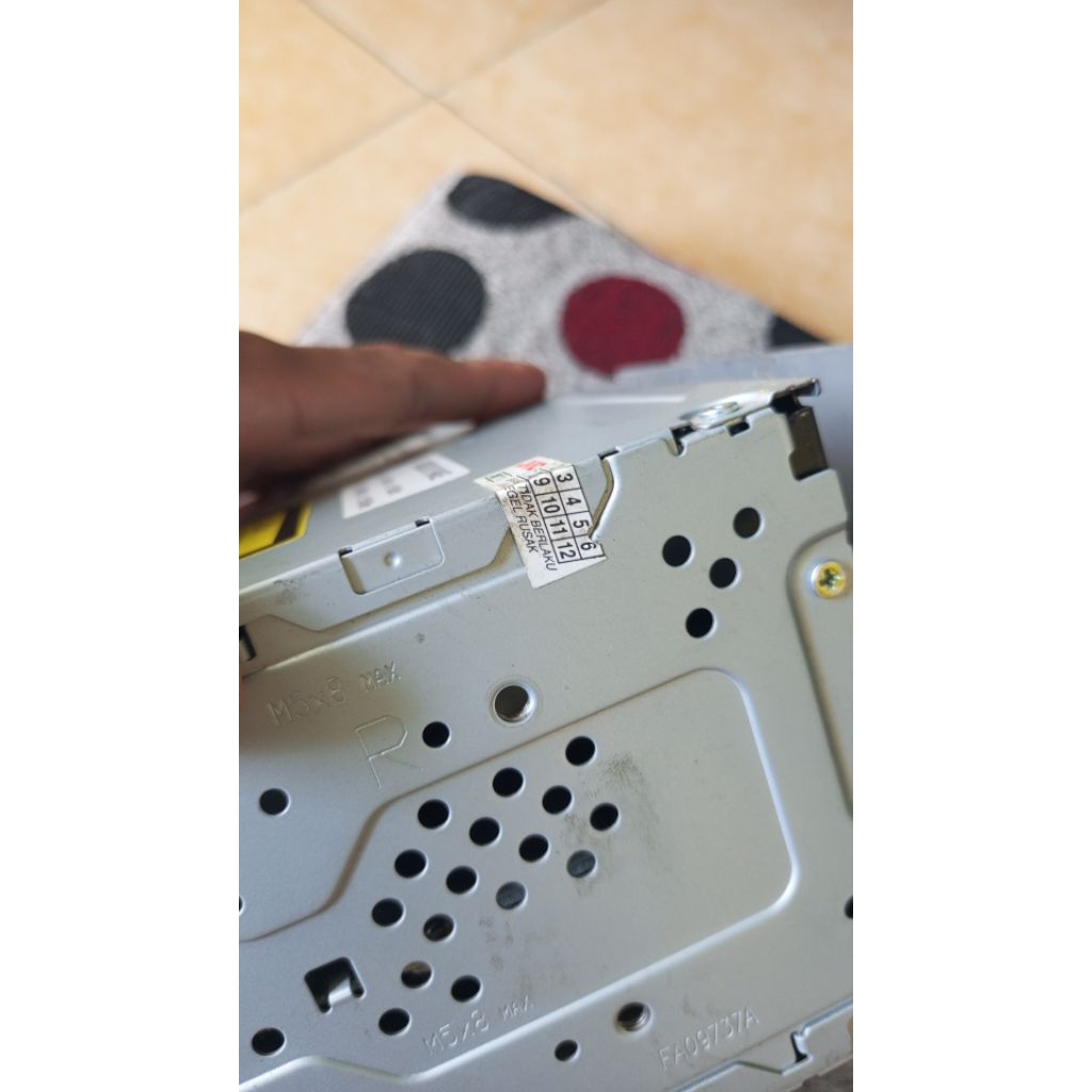 head unit double din second original mobil Avanza lama Xenia lama rush Terios dll minus mati