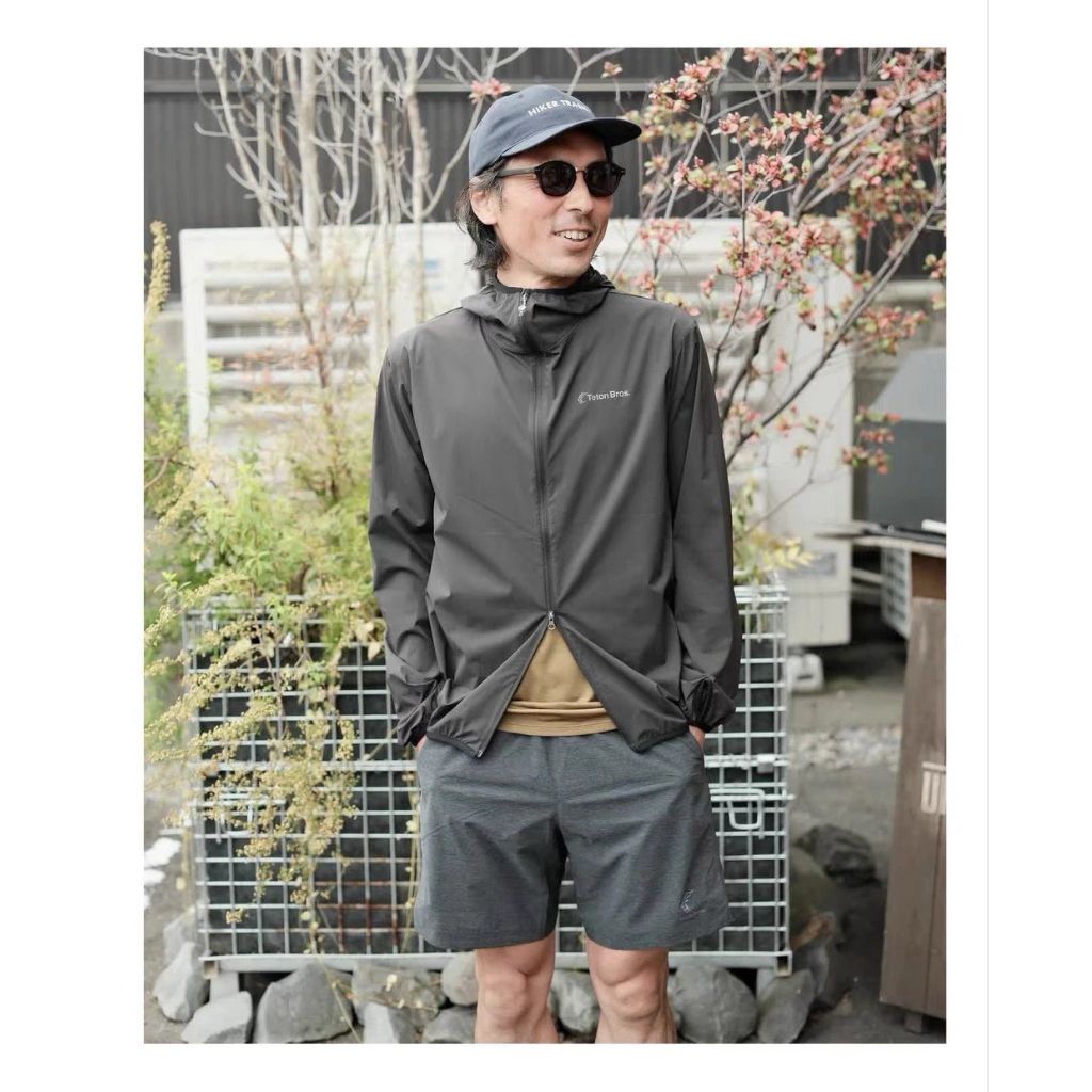 TETON BROS. Japanese OutdoorHujiu De UPF50+ Jacket Kulit Berkerudung Lengan Jari Ringan dan Cepat Ke