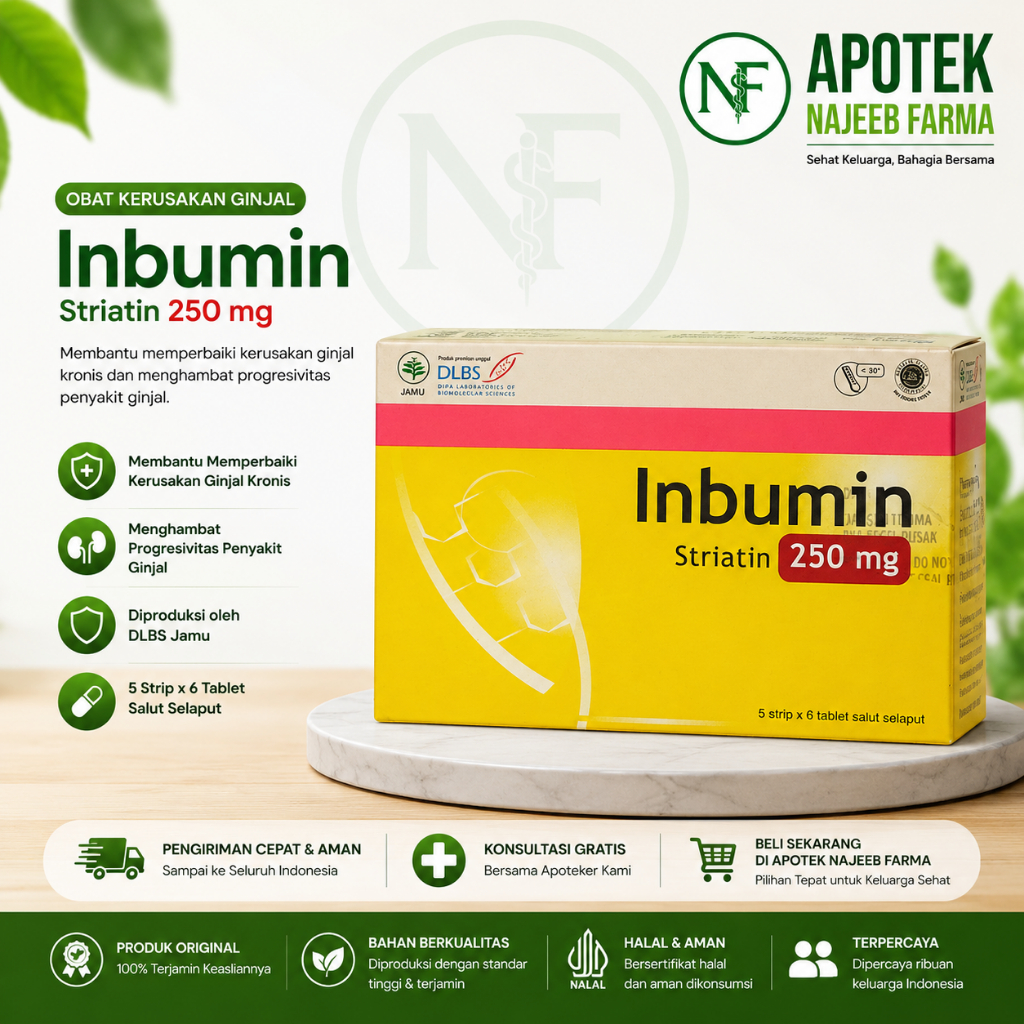 Inbumin 250 mg Box 30 Tablet