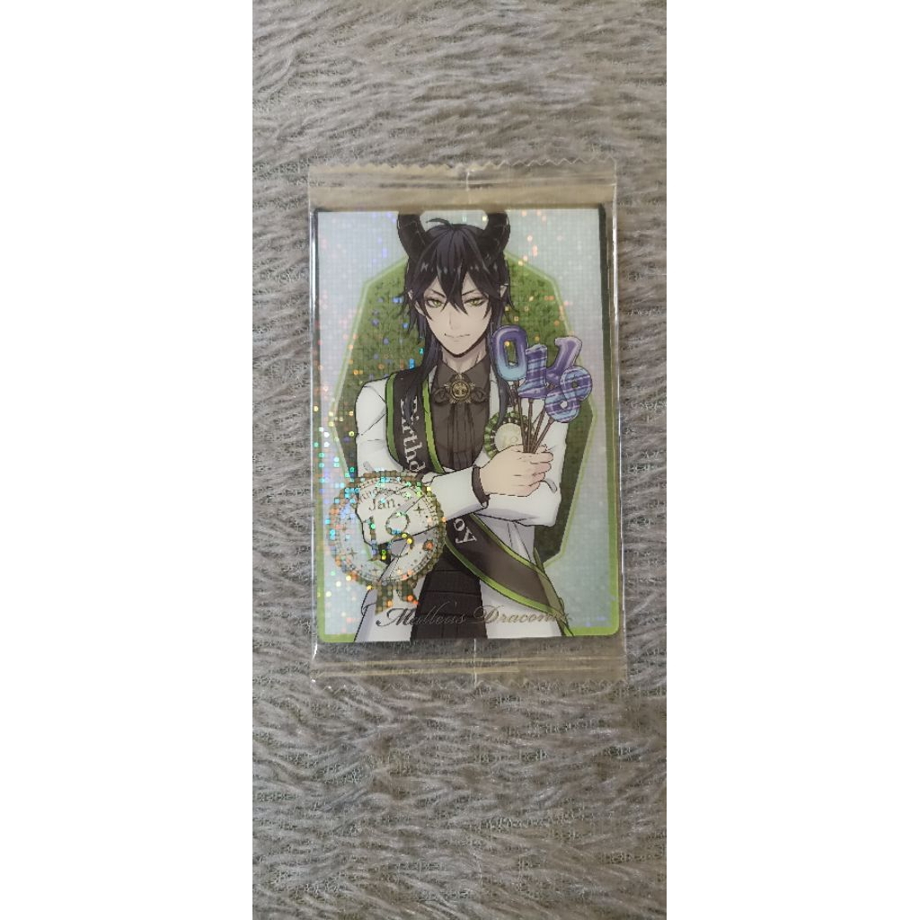Malleus Draconia - Wafercard Birthday ver. - Disney : Twisted Wonderland