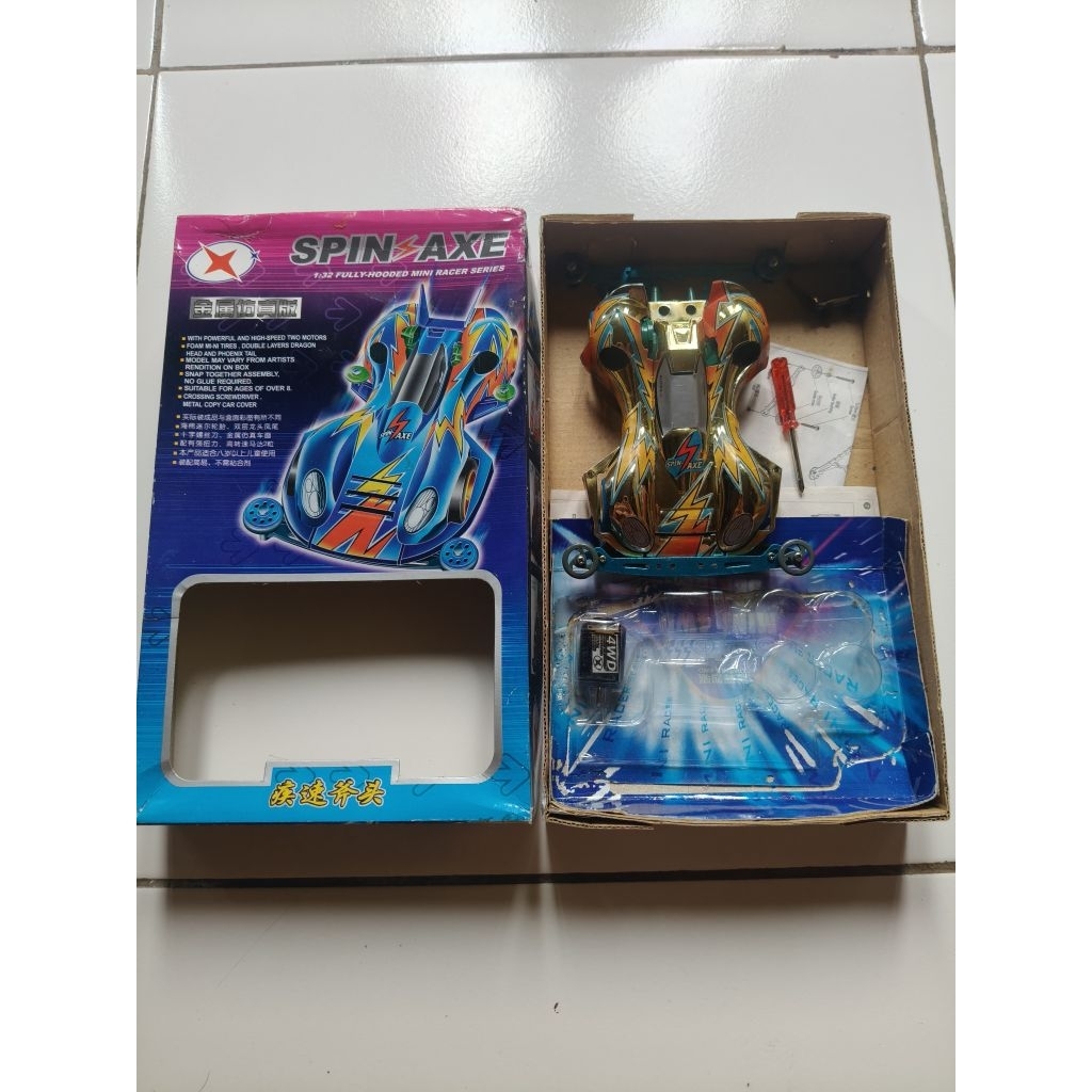 Xinghui Spin Axe Gold Body rakit pajang