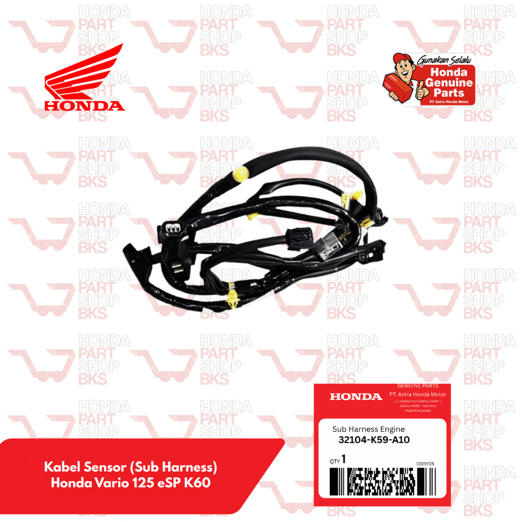 32104-K59-A10 Kabel Sensor Mesin (Sub Harness) Honda Vario 125 eSP K60