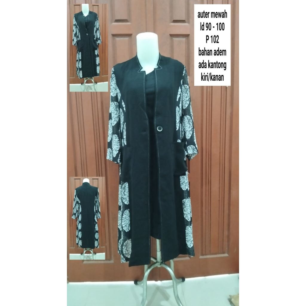 Tunik/ tunik panjang/ tunik wanita/ auter/auter mewah/P.L