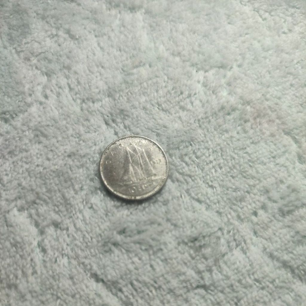 koin kuno 10 cent canada 1977