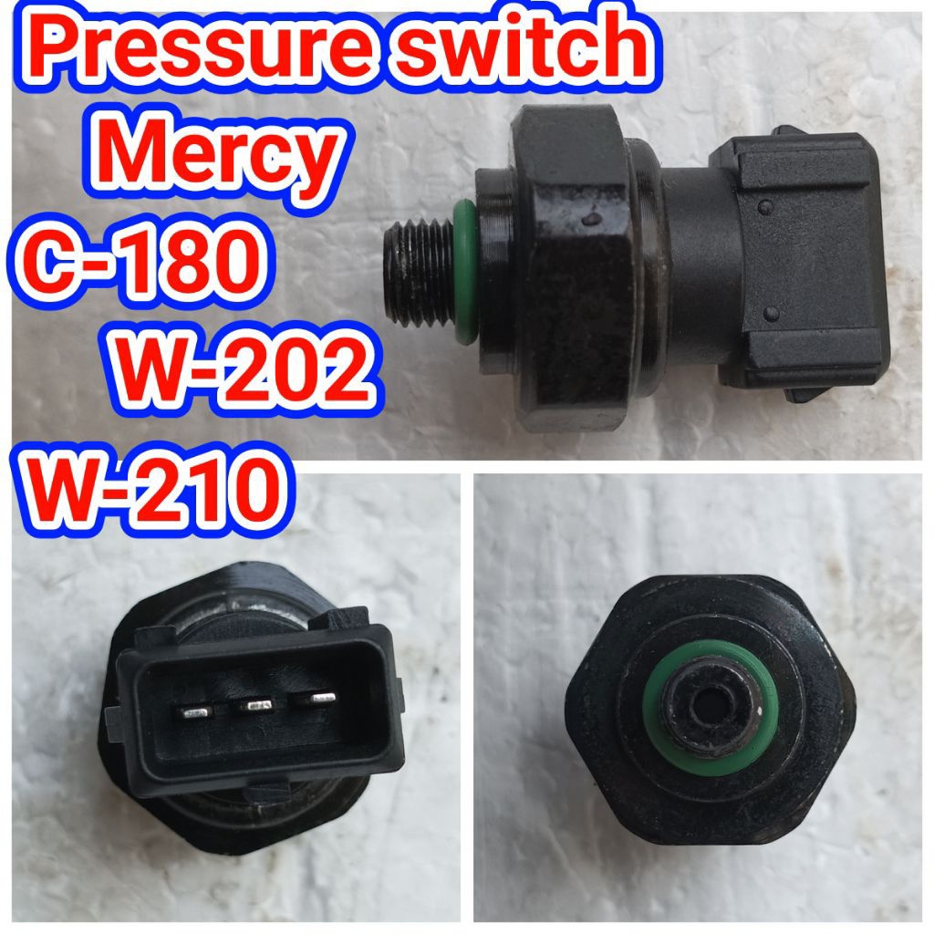 LPS Low Pressure Switch AC Mobil Mercy C-180 W-202 W-210 C180 W202 W210 Asli Original