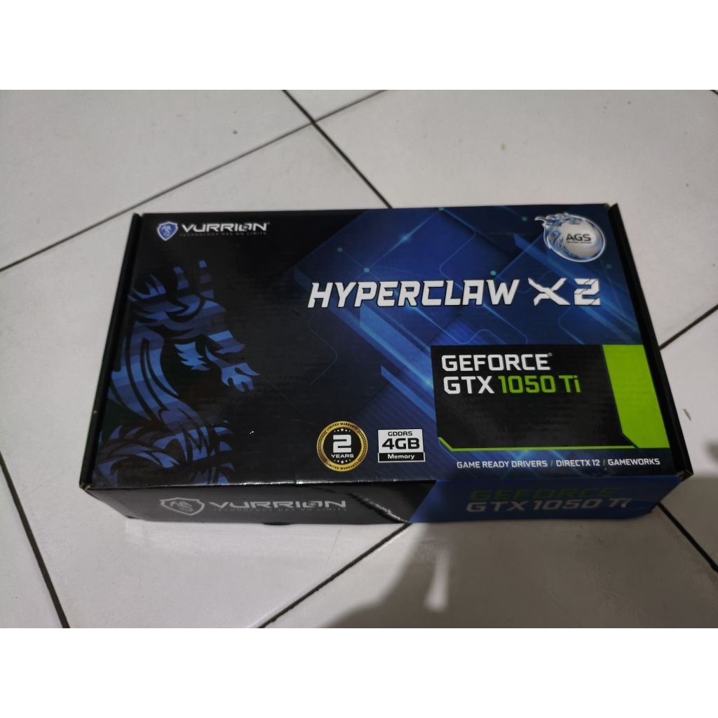 VGA CARD VURRION GTX 1050TI 4GB GDDR5