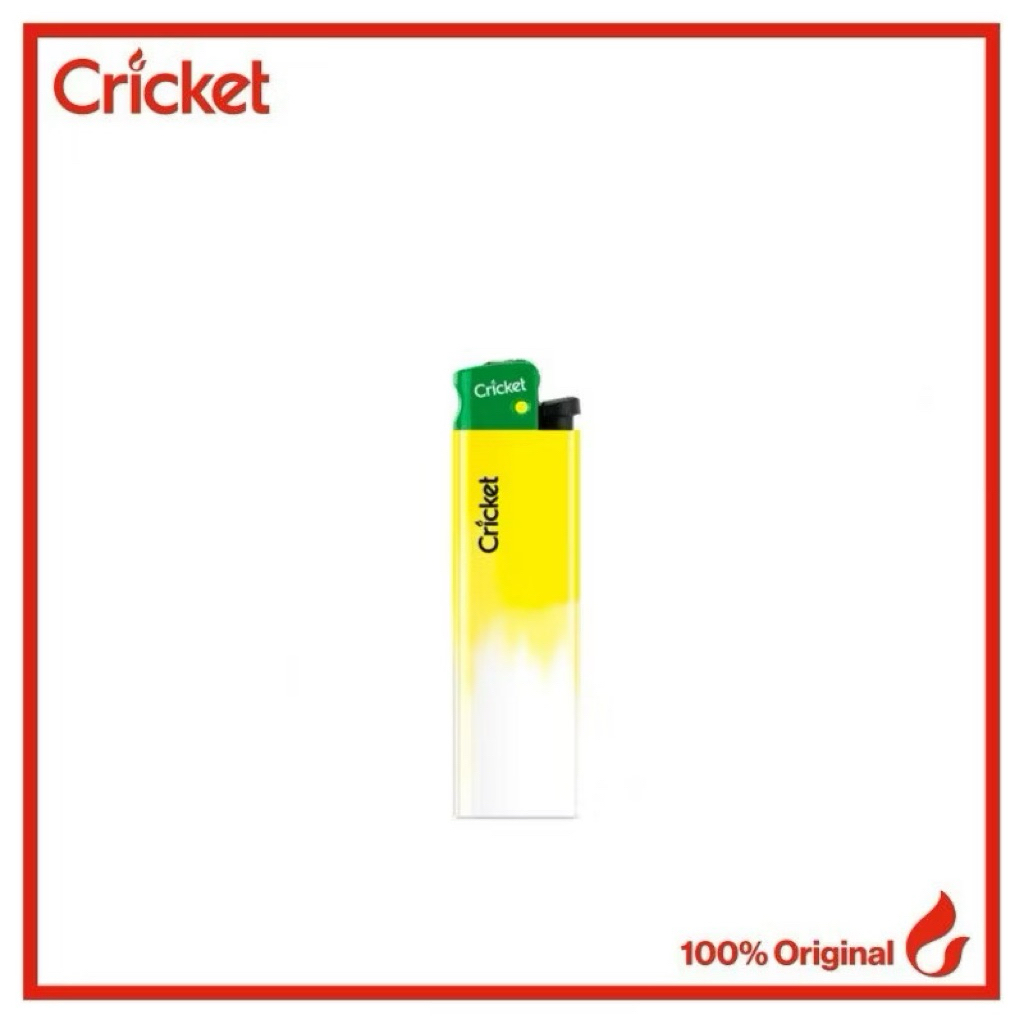 Korek Api Cricket Fusion Gas Lighter Limited Edition - Yellow