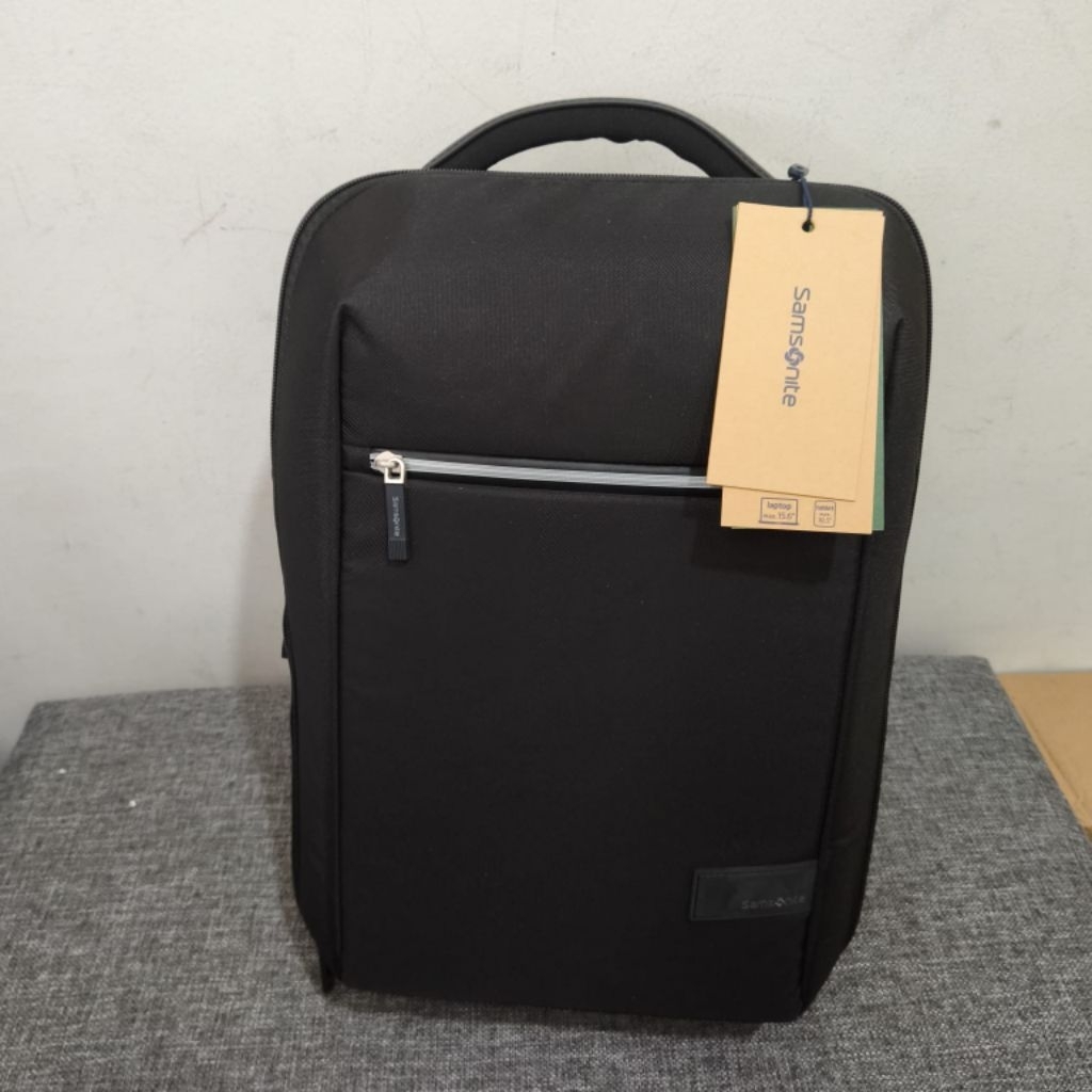 samsonite Litepoint backpack black / Tas Dijamin Original