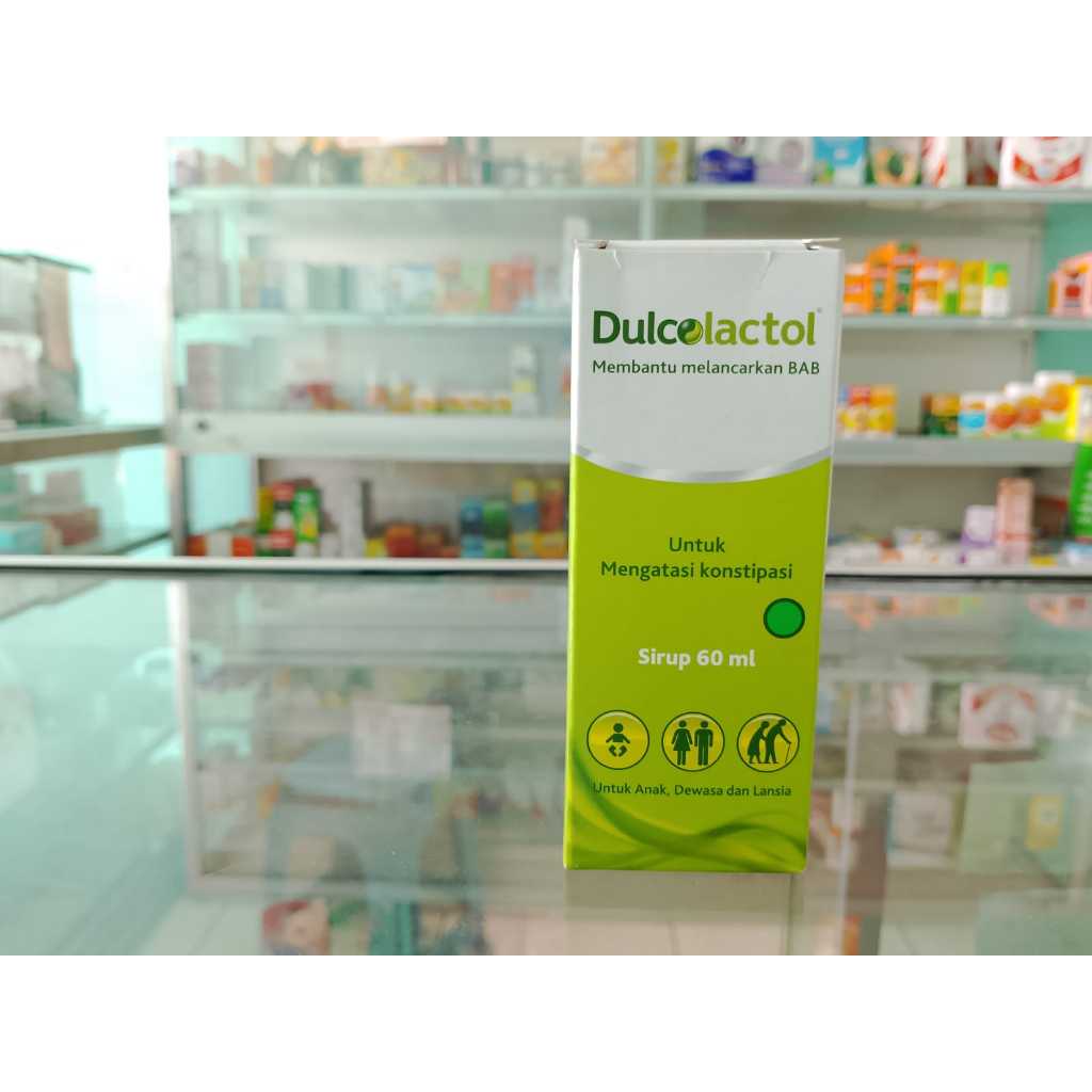 Dulcolactol Sirup 60ml Untuk Anak Dewasa Lansia Membantu Melancarkan BAB