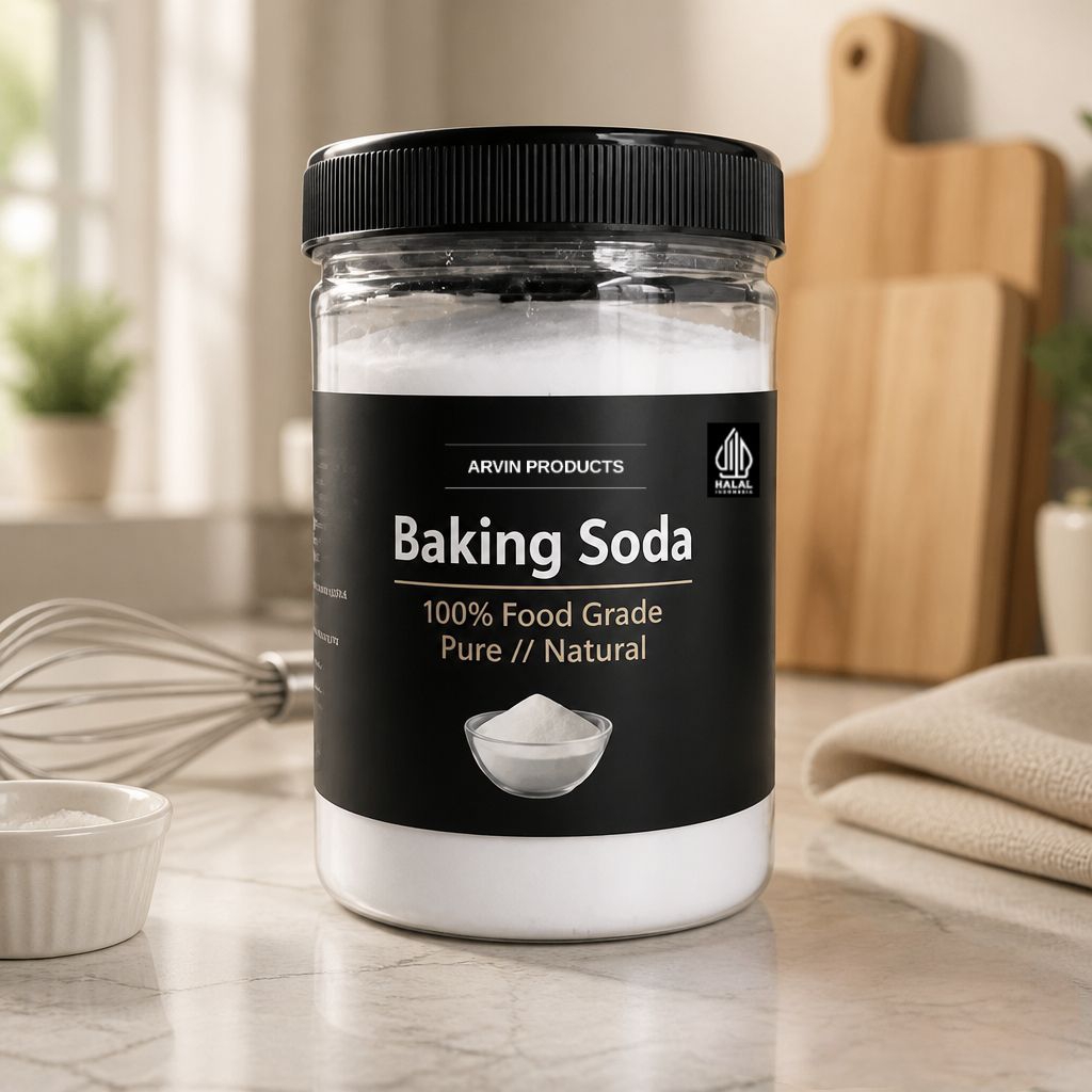 Baking Soda Murni Food Grade Pure Natural Free Almunium 800gr Powder untuk Kue Roti & Pembersih Ruma