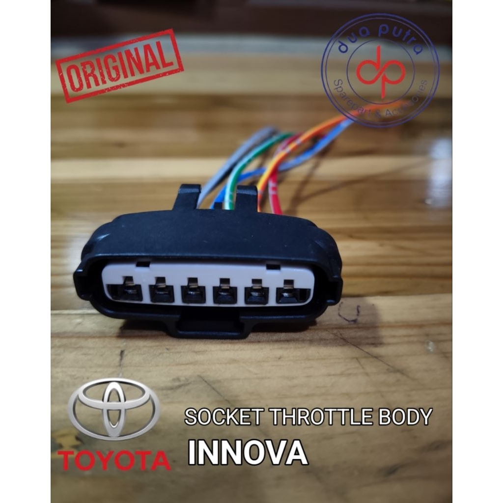 SOCKET THROTTLE BODY TOYOTA INNOVA PERPCS