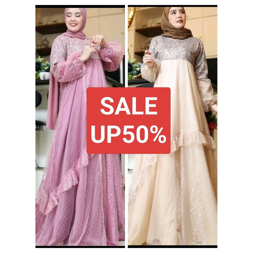 Gamis Syari Shenom by Baenetta(only dress)