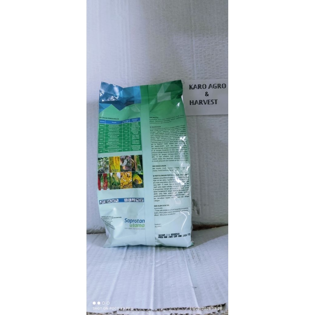 Fungisida TAFT 75 WP 400 Gram