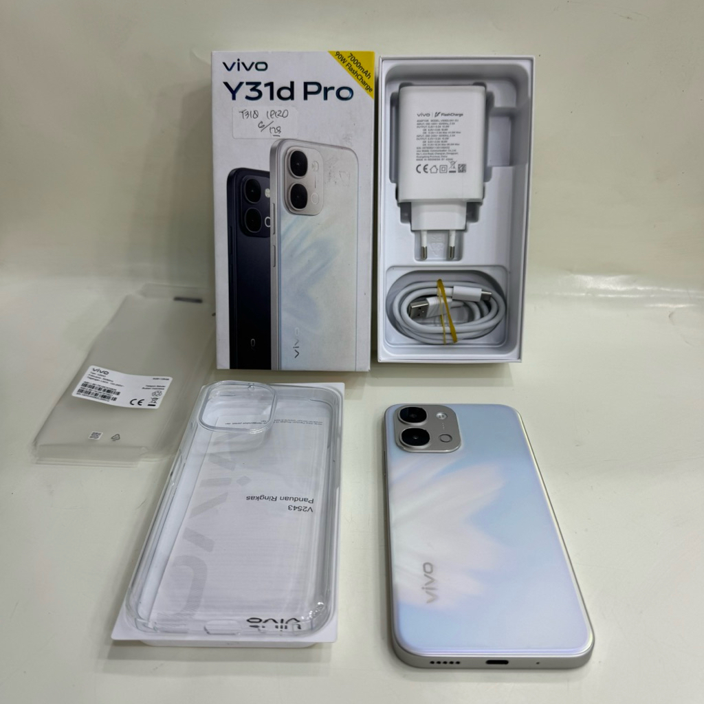 Vivo Y31d Pro 6/128gb Fullset Second Garansi Resmi