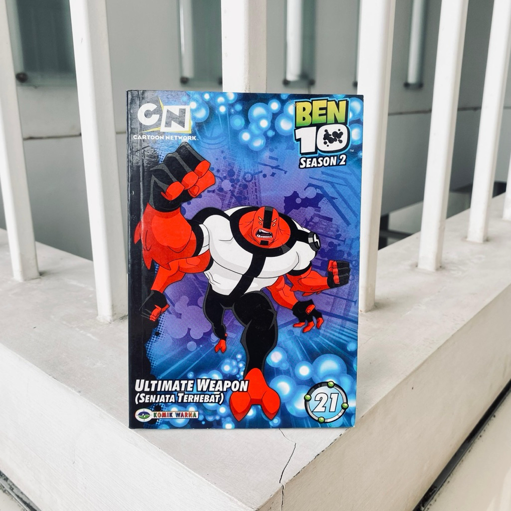 Komik Ben 10 Season 2 "Ultimate Weapon Volume 21" - preloved