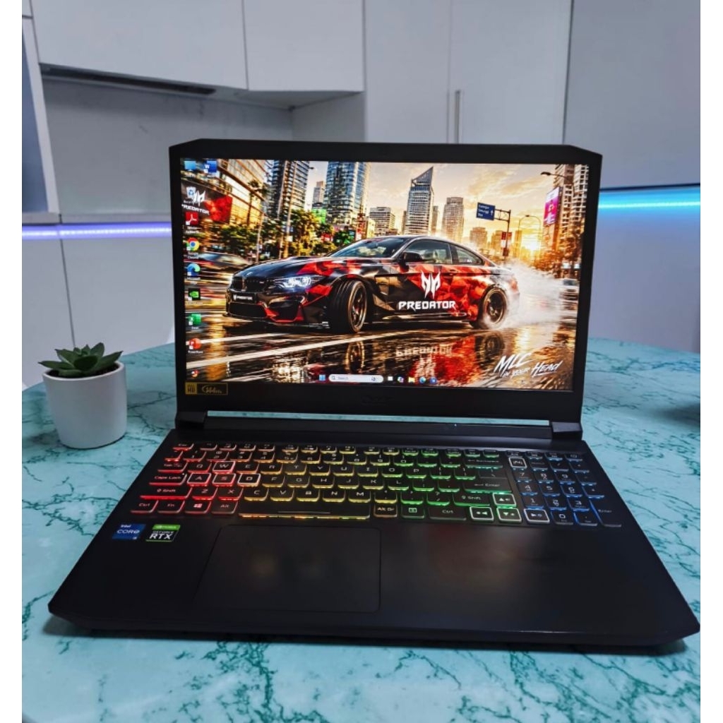 Laptop Gaming Acer NITRO SENSE NVIDIA RTX 3050 RAM 16Gb SSD 512Gb DUAL VGA