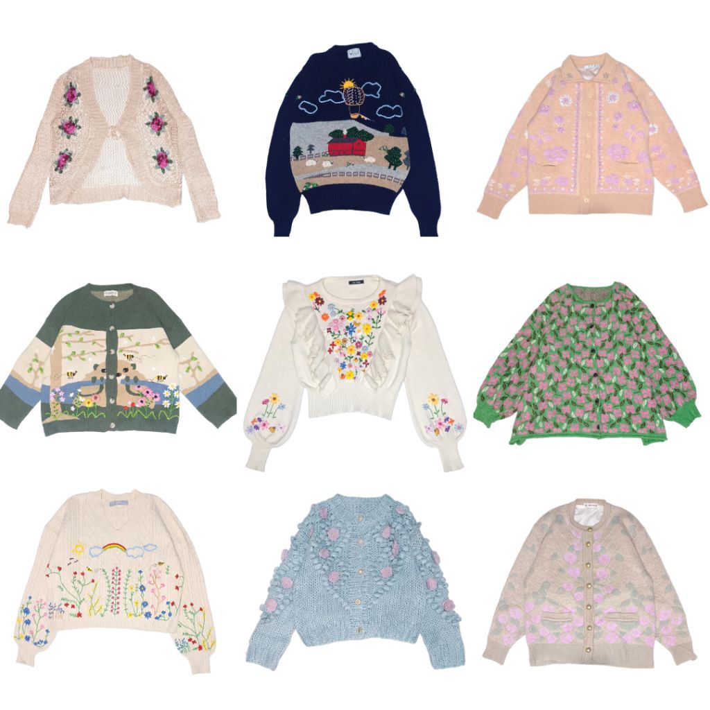 (COD) Rare premium Cardigan sweater Vest Donald, smile,urban revivo,Snoopy, kenzo, hello Kitty,le pe
