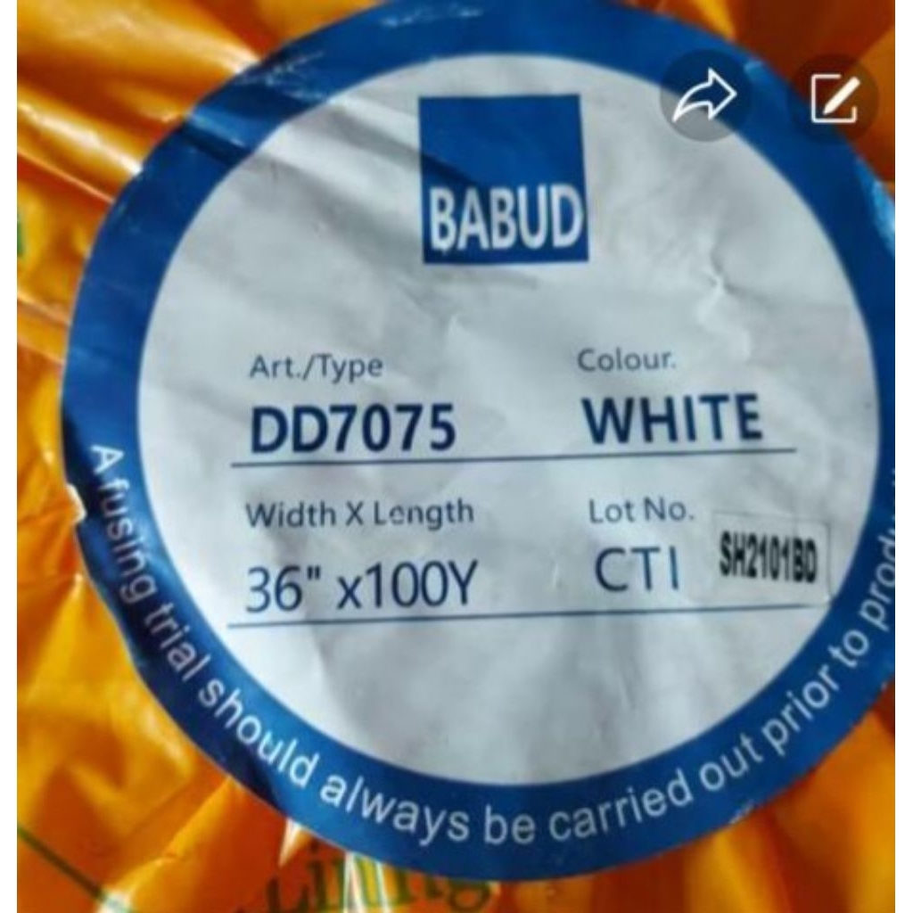 kain keras lem busa lem kodok 7075 BABUD Meteran