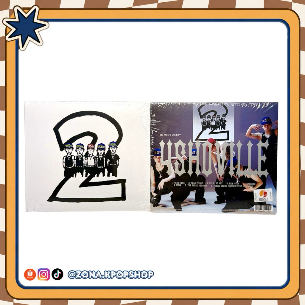 [READY] Album Jay Park & LNGSHOT 4SHOBOIZ Vol.2: 4SHOVILLE