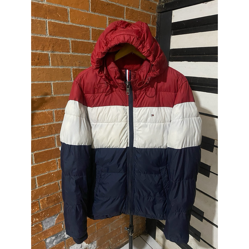 jaket puffer tomy hilfiger