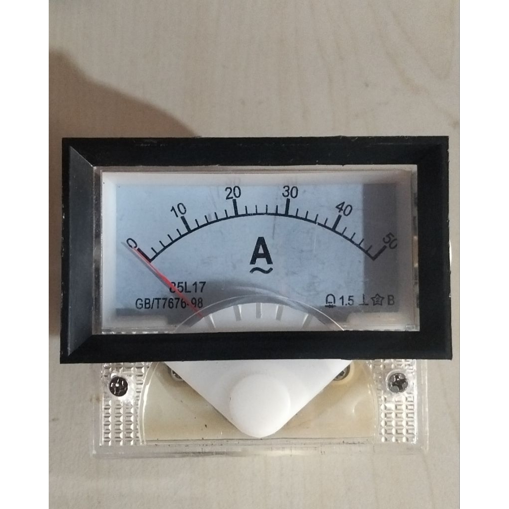 AMPERE METER ANALOG 85L17 50A BEKAS COPOTAN