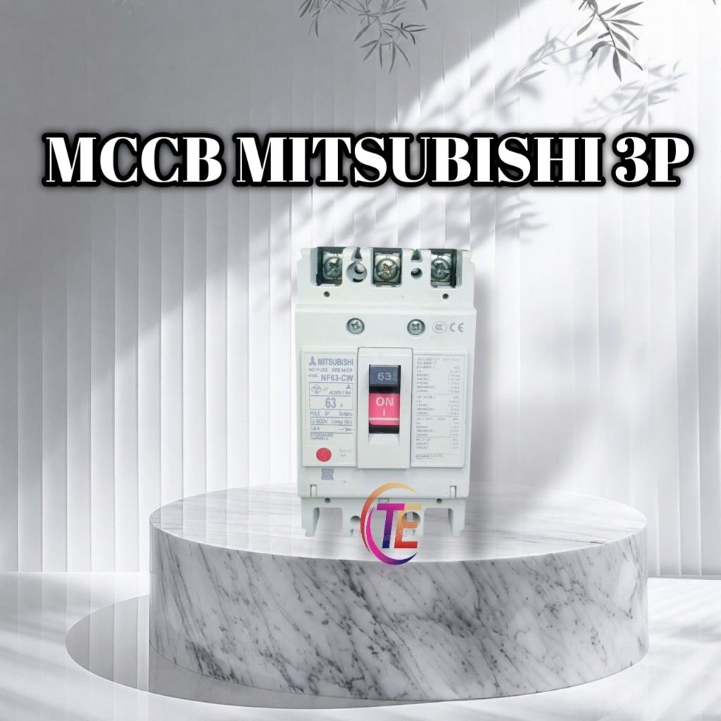NFB MCCB BEREKER MITSUBISHI NF63 CW 75A 3 pas