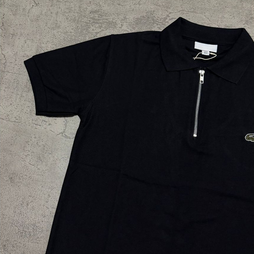 PoloShirt Branded Animal HalfZip//Polo Shirt Animal Ykk Zipper//Polo Branded Pria HalfZip