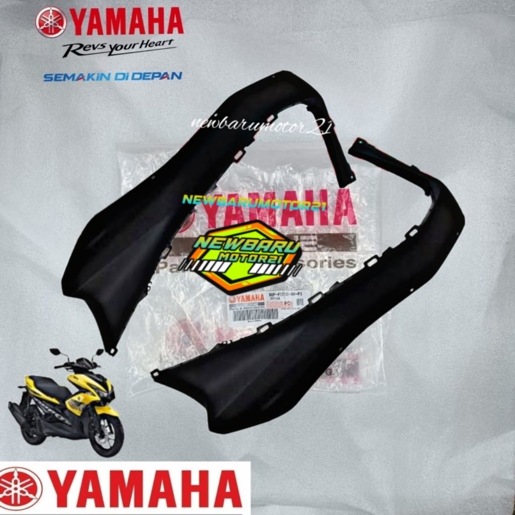 MOLE SIDE 2 MOLE SAMBUNGAN BORDES KANAN KIRI AEROX 155 OLD ORIGINAL YAMAHA YGP B65-F171M-00 B65-F171