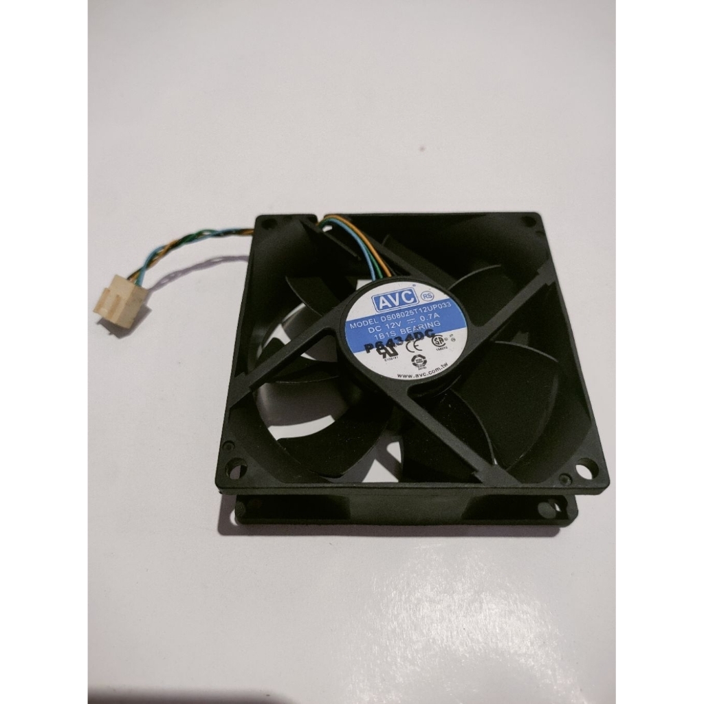 KIPAS FAN DC 12VOLT 0.70A AVC 8CM HIGH' SPEDD PWM