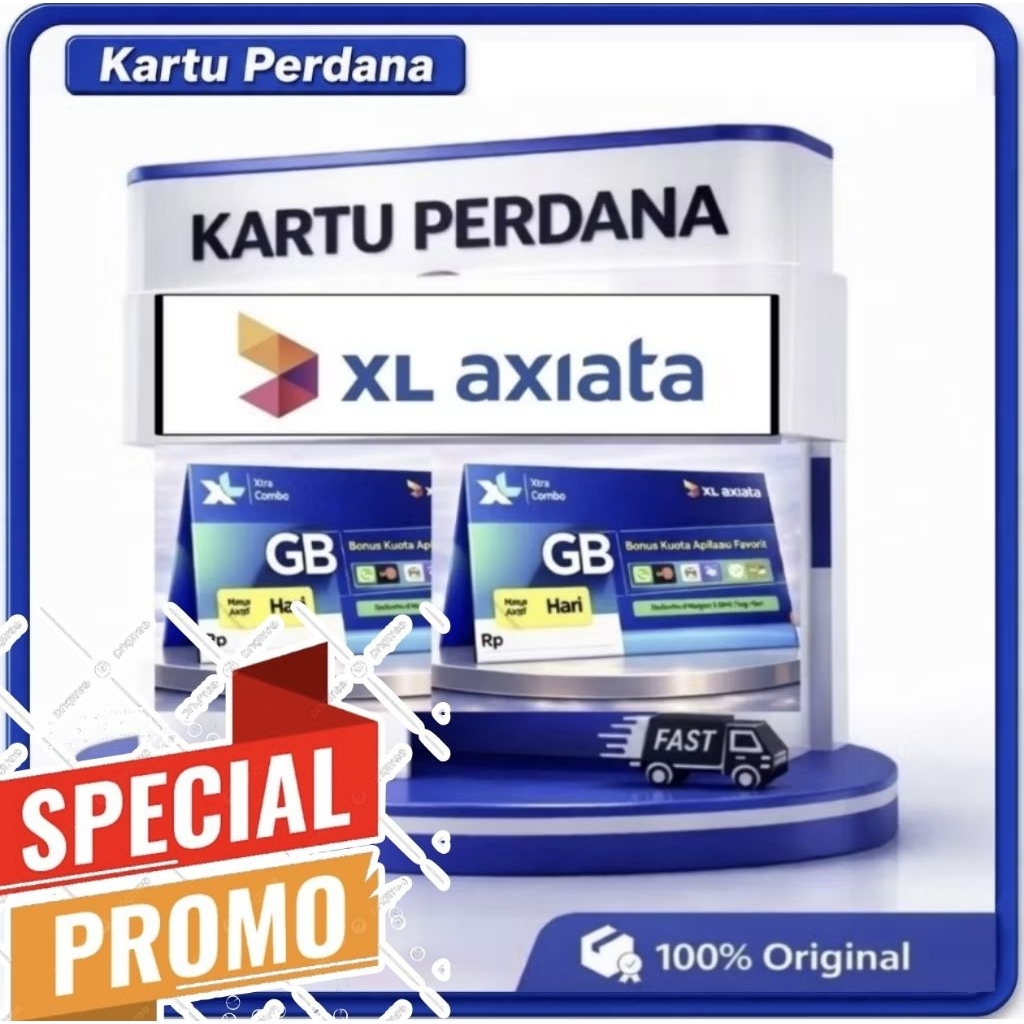 Kartu Perdana XL AXIS dll - Simple Tanpa injek kuota