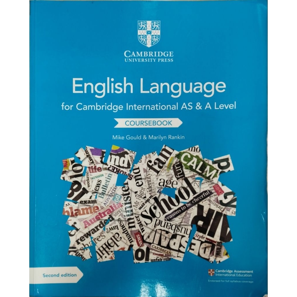 Cambridge English As & A Level Coursebook