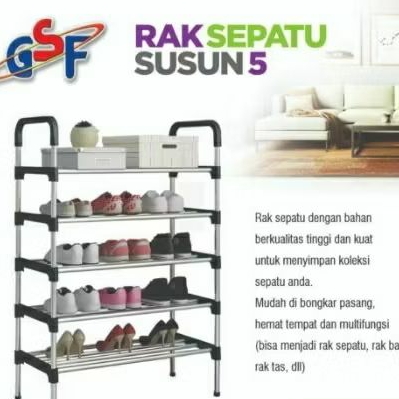 Rak sepatu gsf