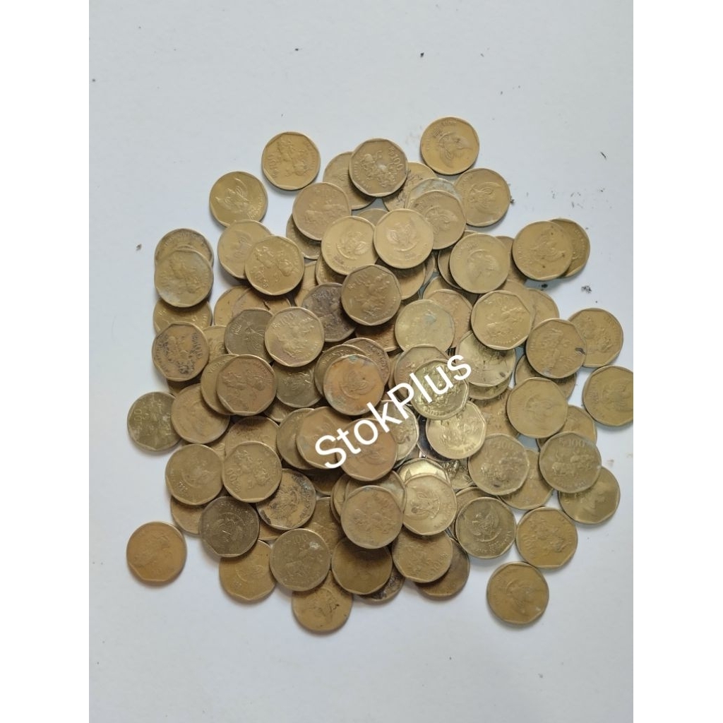 UANG KOIN 100 RUPIAH KARAPAN SAPI TAHUN 1996
