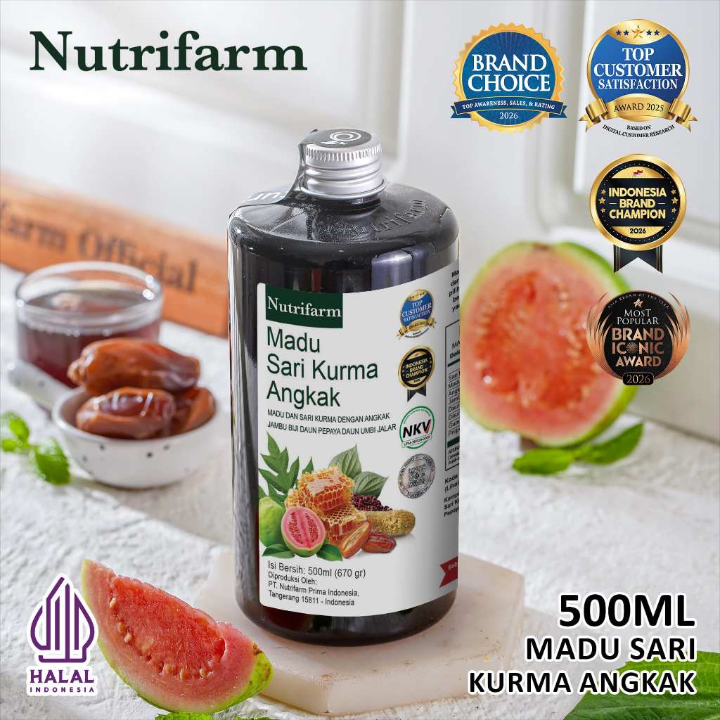 Nutrifarm Madu Sari Kurma Angkak 500ml