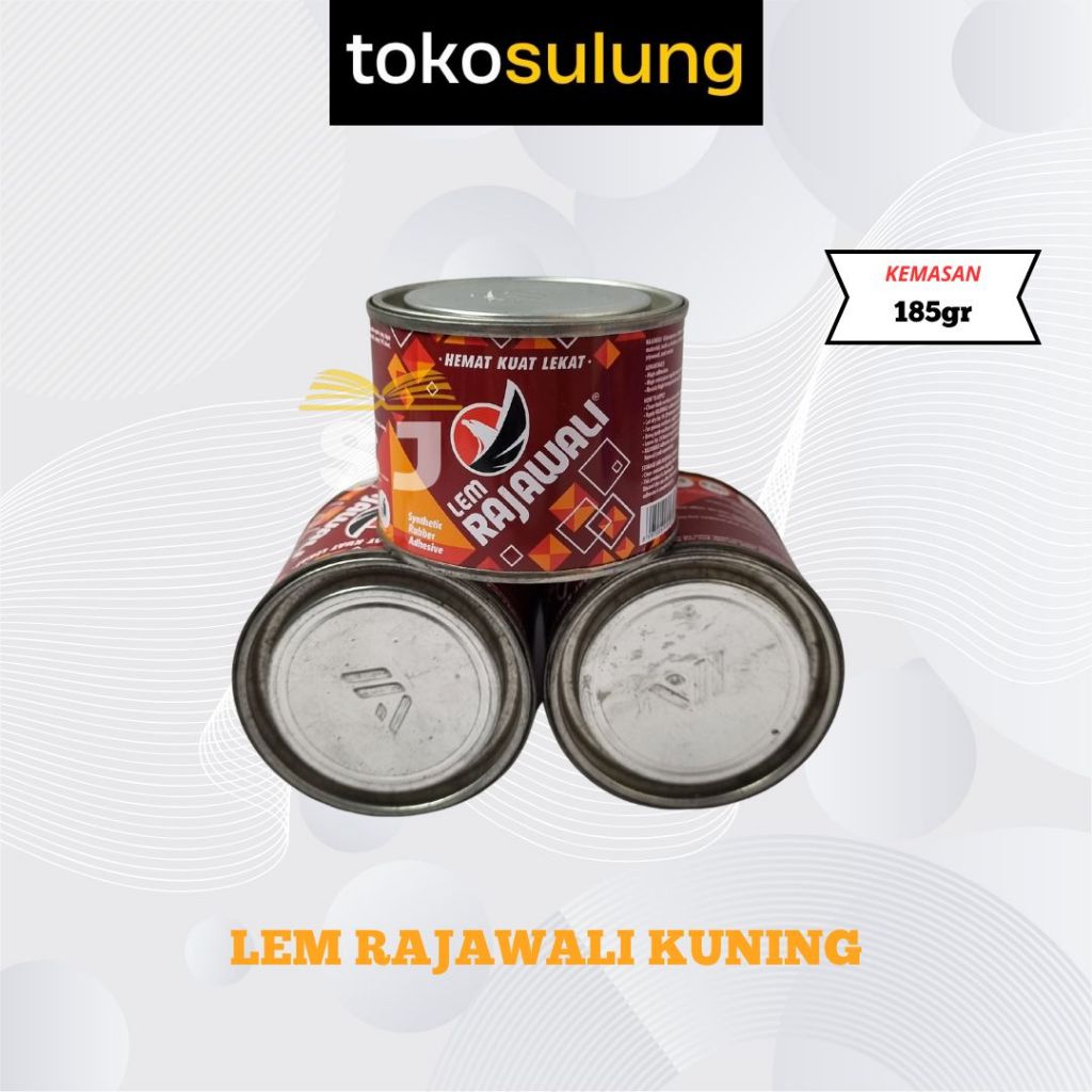 [ RAJAWALI ] LEM KUNING RAJAWALI | LEM KALENG RAJAWALI | LEM RAJAWALI KUNING ASLI ORIGINAL | LEM KUN