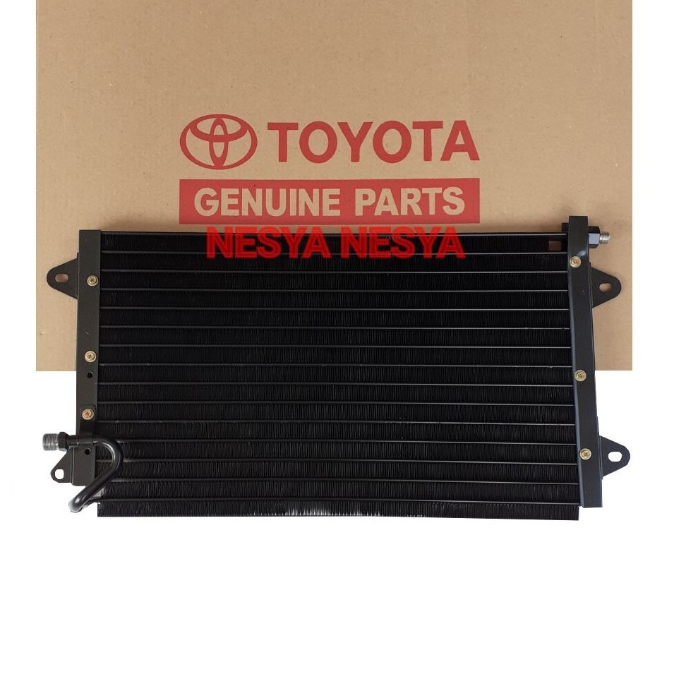 Condensor Kondensor Radiator AC Koneksi Pipa Drat R134a R-134 R134 R 134 Merek OEM TOYOTA untuk Toyo