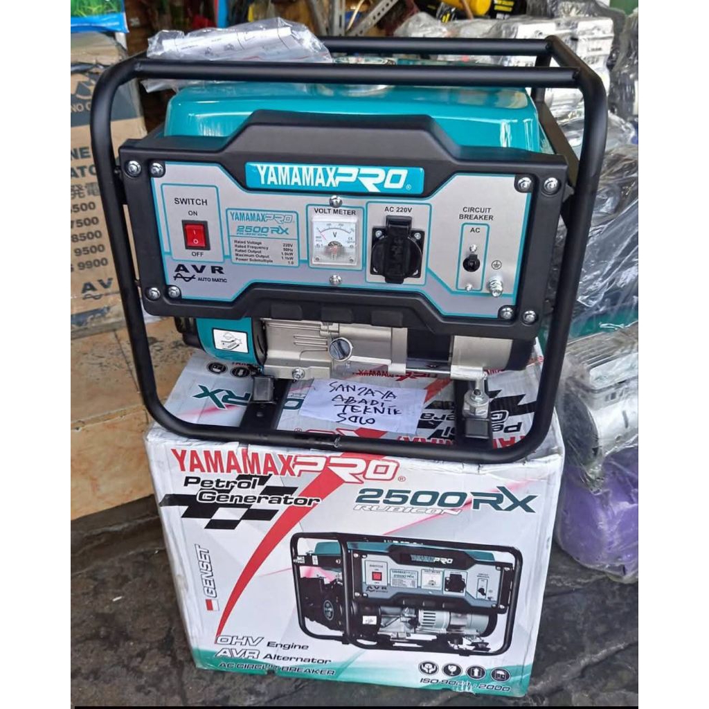 GENSET YAMAMAX PRO 1000WATT / MESIN JENSET BENSIN 4TAK