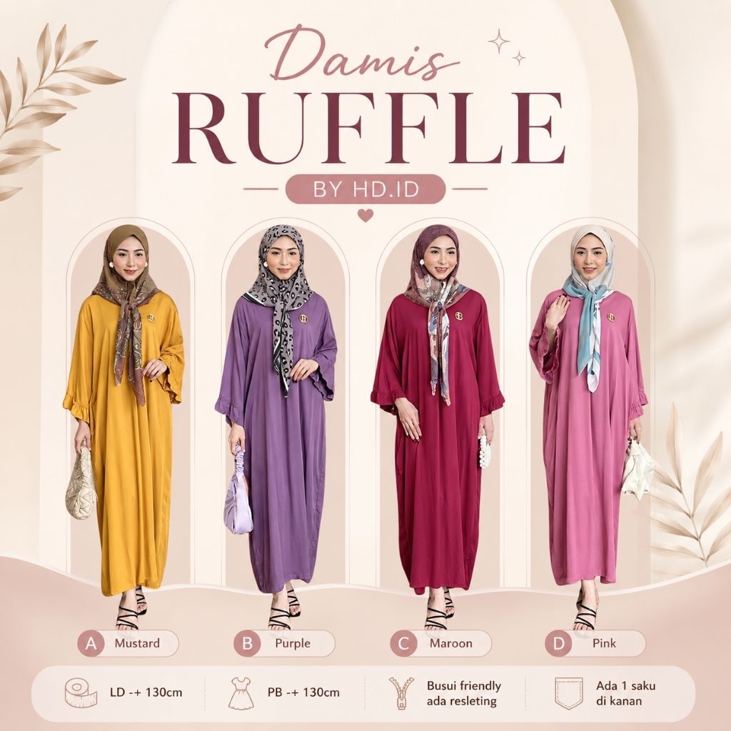 HD.ID GAMIS RUFFLE